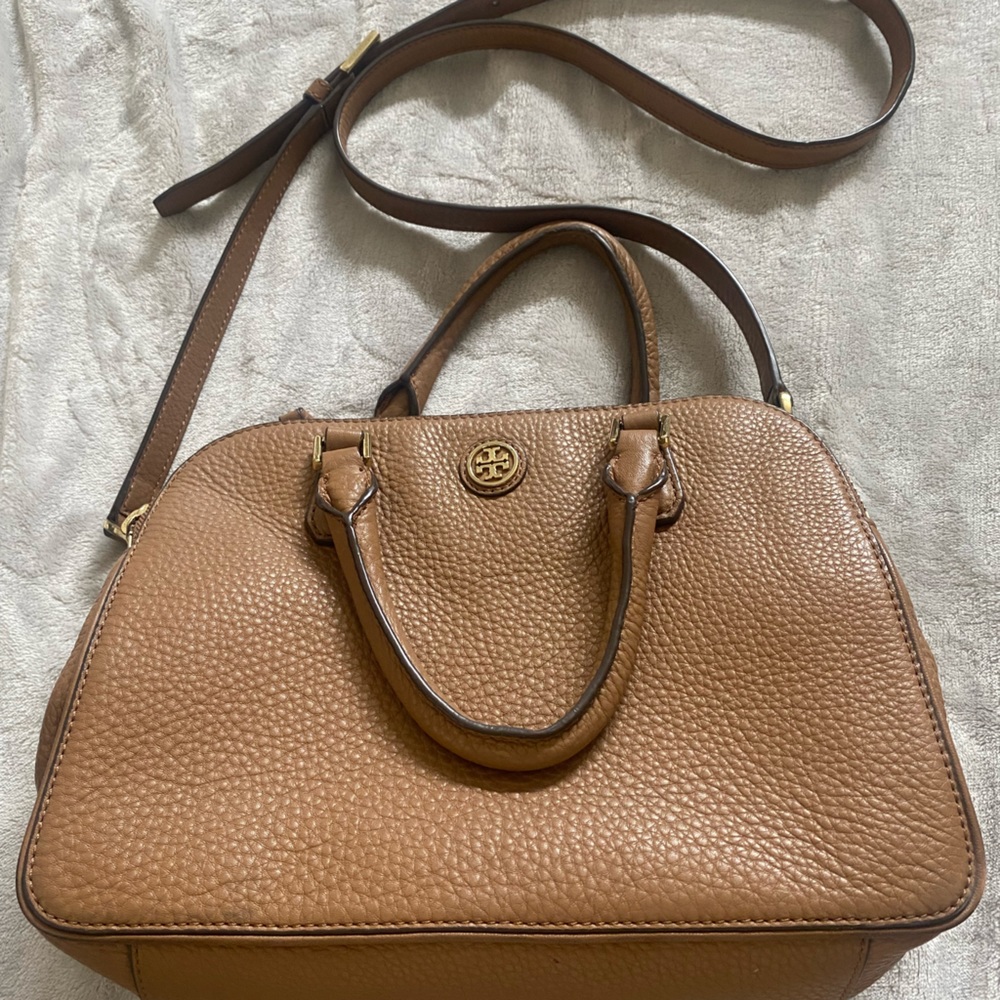 Brown Tory Burch handbag